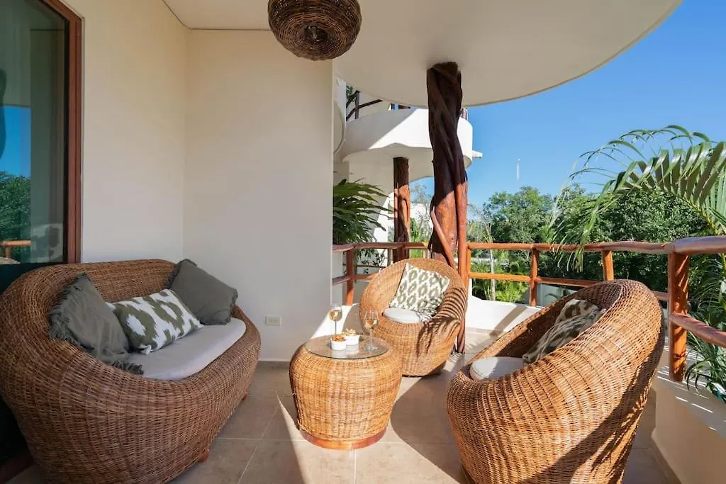 Selva 202 Kaax Na Confortable 1Bd Apt Tulum Mexico
